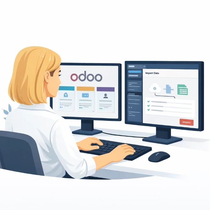 Spetsialist seadistab ja võtab kasutusele Odoo tarkvaralahenduse