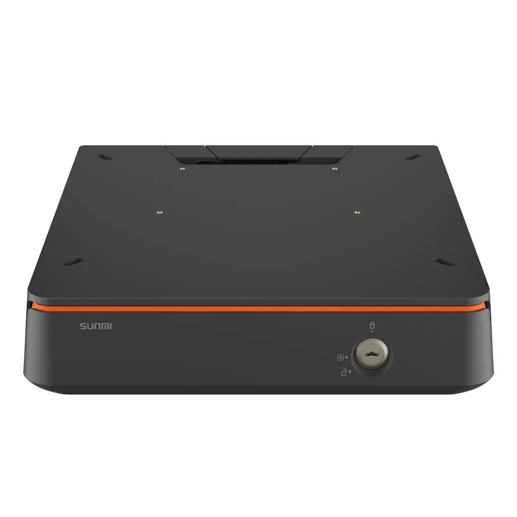 SUNMI Mini cash drawer closed front view