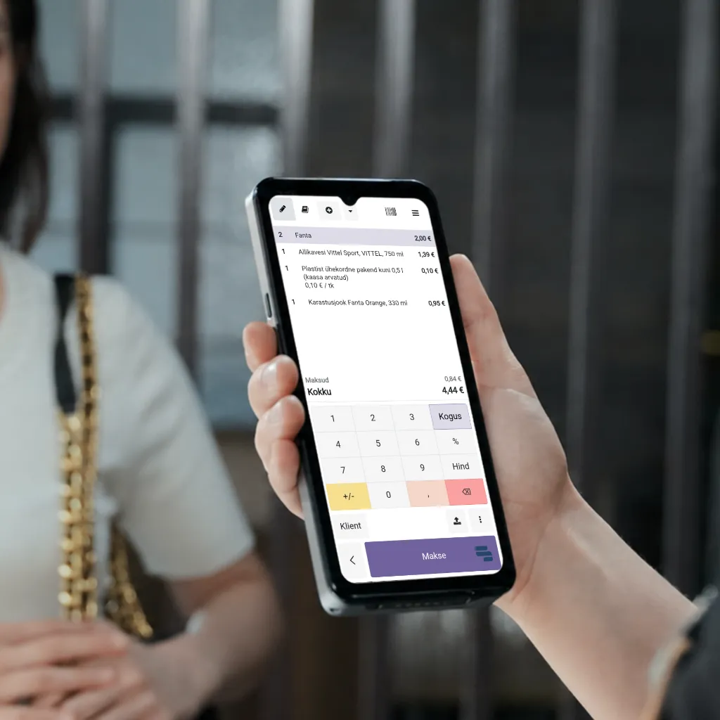 SUNMI M3 running Odoo POS