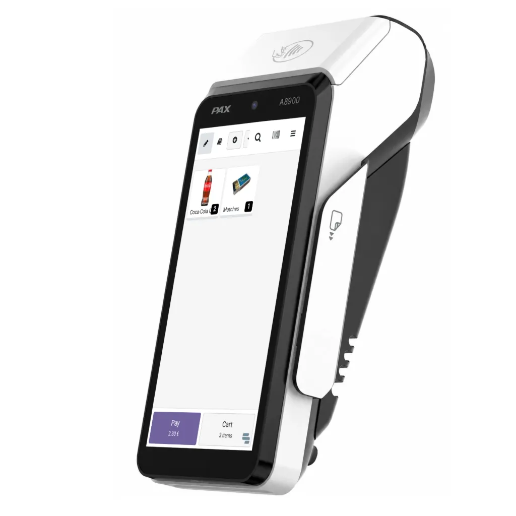 [HW-PAY-PAX-A8900] PAX A8900 mobiilne kassa ja makseterminal