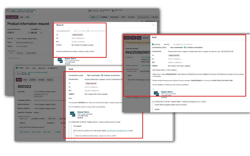 [SVC-EMAIL-SIGNATURE-CCBCC] Odoo Email and CRM Conversation Management